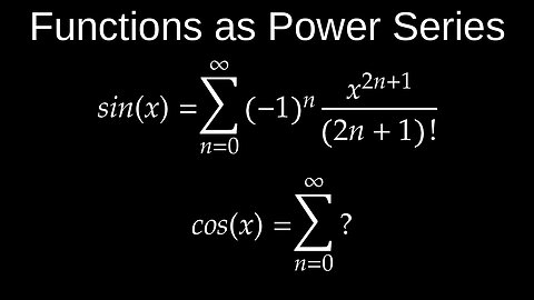Representing Functions as Power Series, Practice Problems, Examples - Calculus