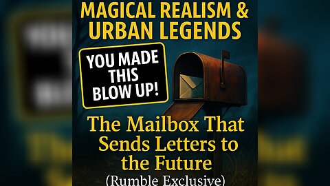 The Mailbox That Sends Letters to the Future (Rumble Exclusive)