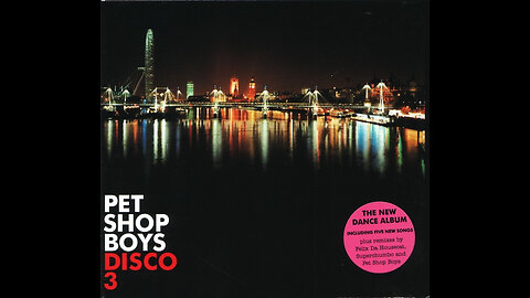 Pet Shop Boys - Disco 3 (Europe) 2003 CD