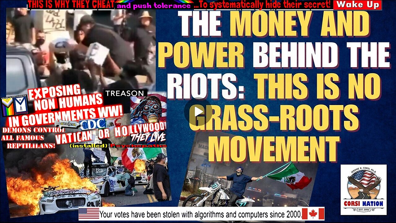 The Money and Power Behind the Riots: This is No Grass-Roots Movement