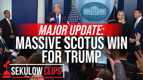 MAJOR UPDATE: Massive Supreme Court Win for Trump