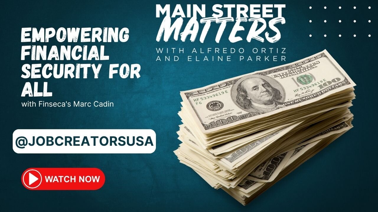 Empowering Financial Security for All with Finseca's Marc Cadin