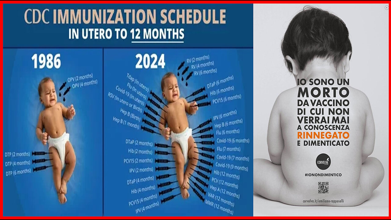VACCINI PEDIATRICI💉💀⚰️ 🙈​🙉​🙊...