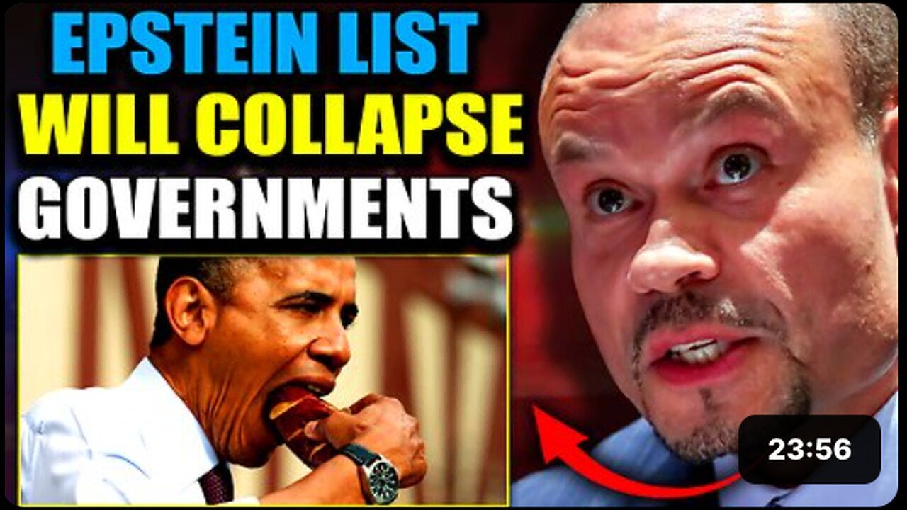 Dan Bongino Bombshell: They Leaked Epstein File Proving Barack Obama "Raped Little Boys"