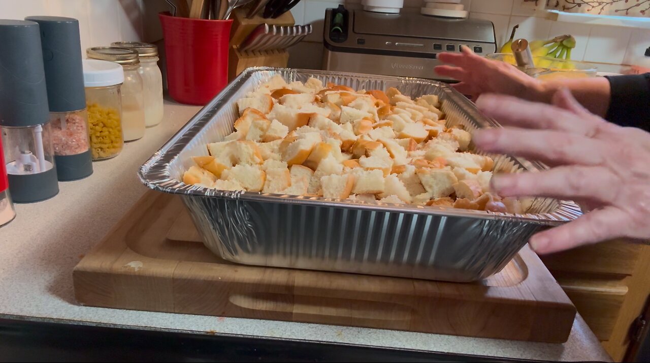 Depression Era Bread Pudding