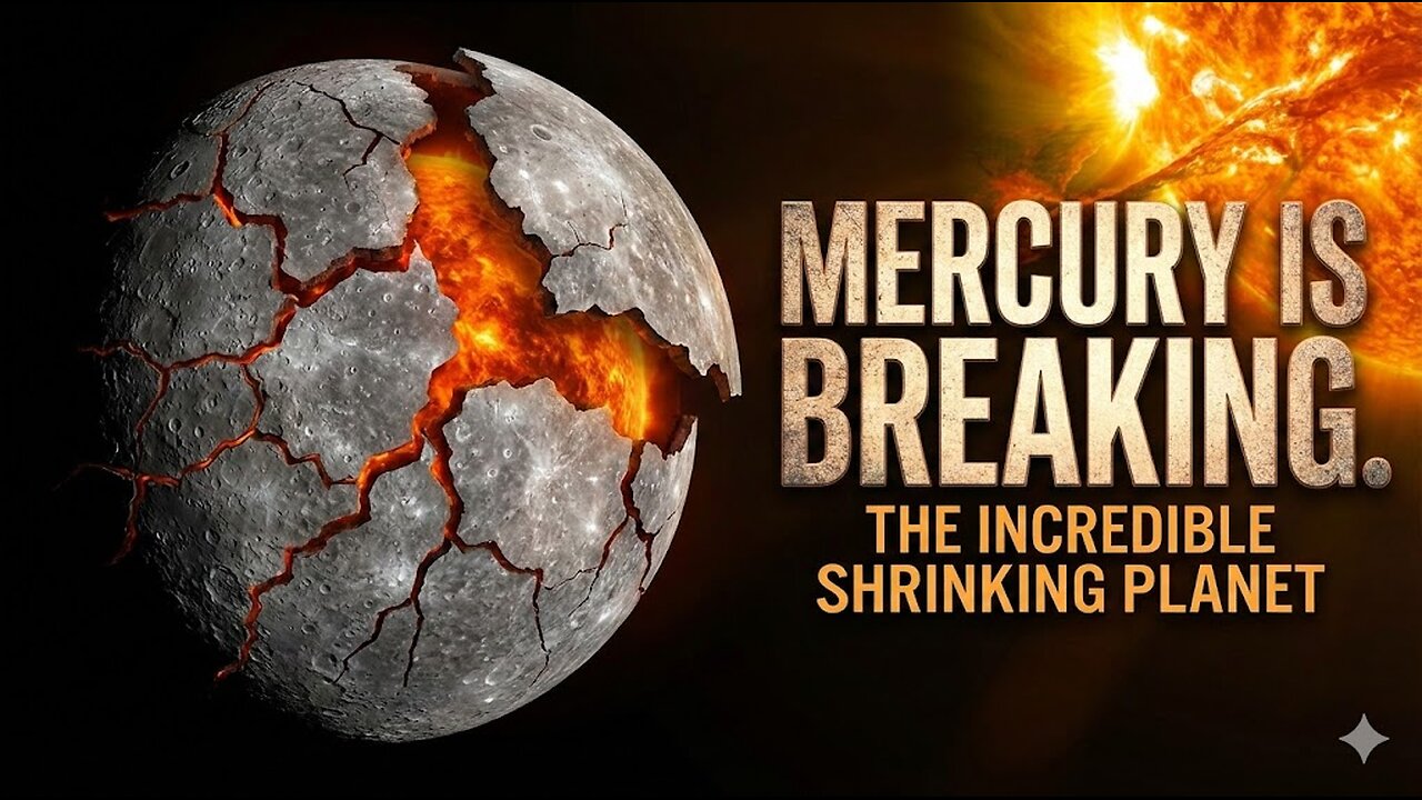 क्या बुध ग्रह (Mercury) सच में टूट रहा है? जानिए इस अनोखी खगोलीय घटना का सच।