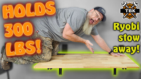 RYOBI Stowaway Workbench Review | Space Saving Work Table for Any Room!