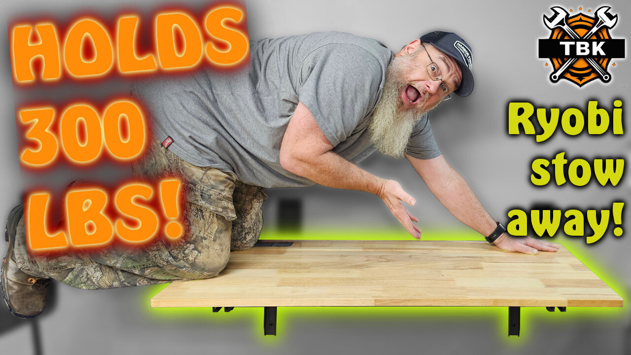 RYOBI Stowaway Workbench Review | Space Saving Work Table for Any Room!