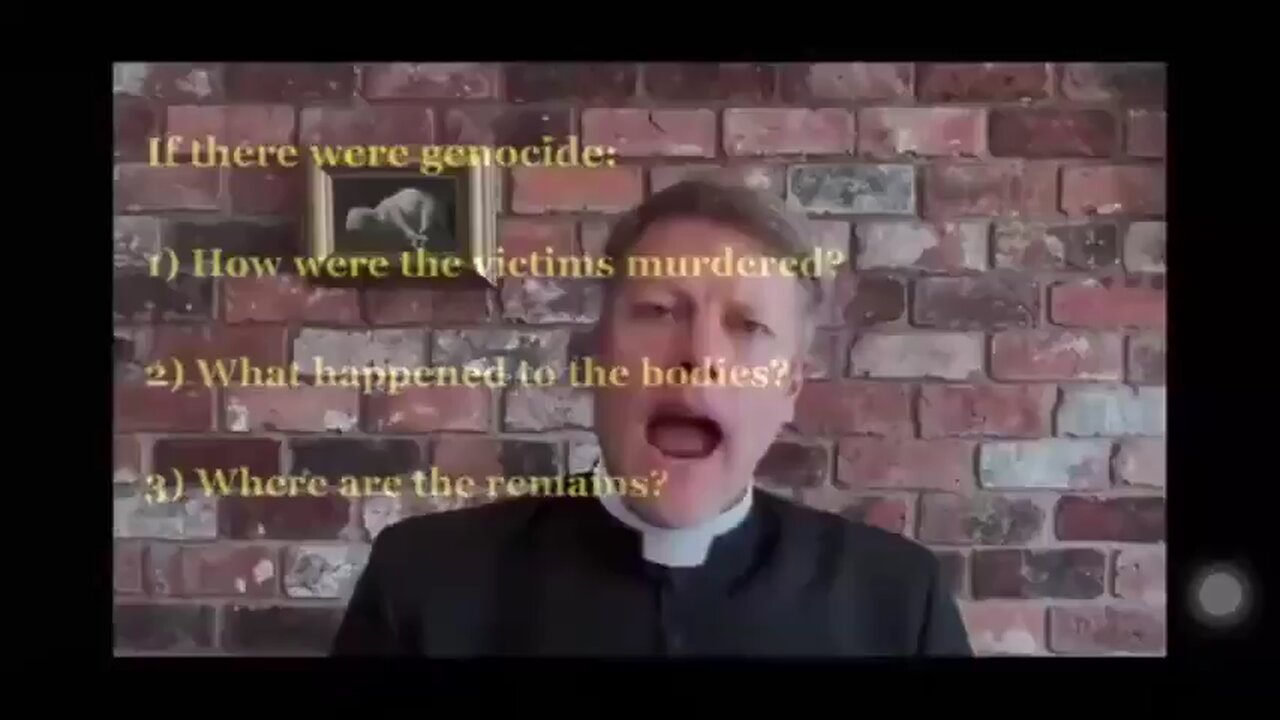 PRIEST 🛐 [AND ADDITIONAL DATA] EXPOSES THE UTTER ILLOGIC OF THE HOLOCAUST NARRATIVE❗