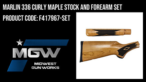 Marlin 336 Curly Maple Stock and Forearm Set - F417967-SET