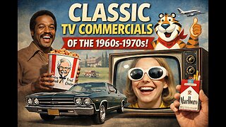 MORE CLASSIC 1960s-1970s TV COMMERCIALS!