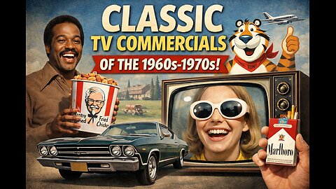 MORE CLASSIC 1960s-1970s TV COMMERCIALS!