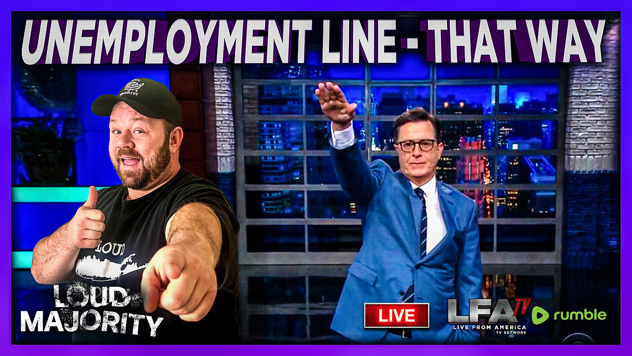 CBS HAS CANCELLED STEPHEN COLBERT!!! | LOUD MAJORITY 7.18.25 1PM