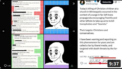 BREAKING VIDEO: The Trantifa Trans Cult Is Issuing New Death Threats Against Journalist Andy Ngo After He Reported On Their Public Celebration Of The Children's Brutal Killing At The Minneapolis, Minnesota Catholic Mass Yesterday