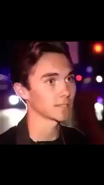 Look At David Hogg Trying To Remember His Lines, Freaking Joke!