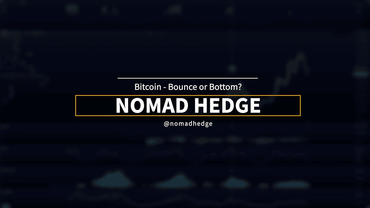 Bitcoin - Bounce or Bottom?