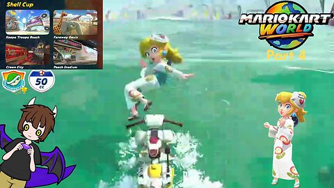 Mario Kart World the Tropical Shell Cup