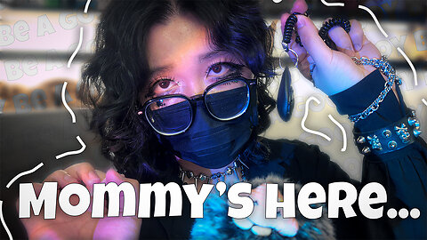 ASMR Femboy Mommy 😼 Clicker Training, Eye Contact, You’re Safe (Be a Good Boy)