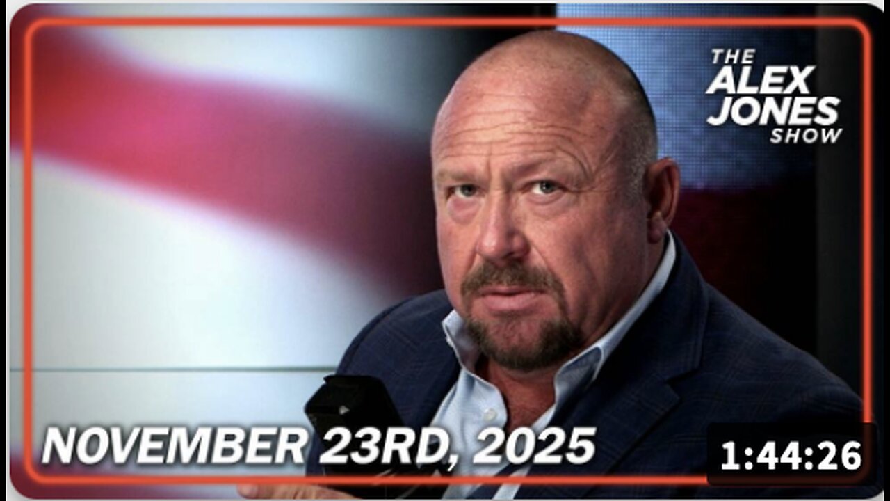 11 23 25 ALEX JONES Jeffrey Epstein Worked For Mossad, Rothschilds And The House of Windsor