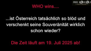 WHO wins…Souveränität oder Fremdbestimmung?