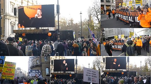 LONDON26 NO2Digi-ID: We are here today FIGHTING FOR YOU the MET POLICE because WE FIGHT FOR HUMANITY