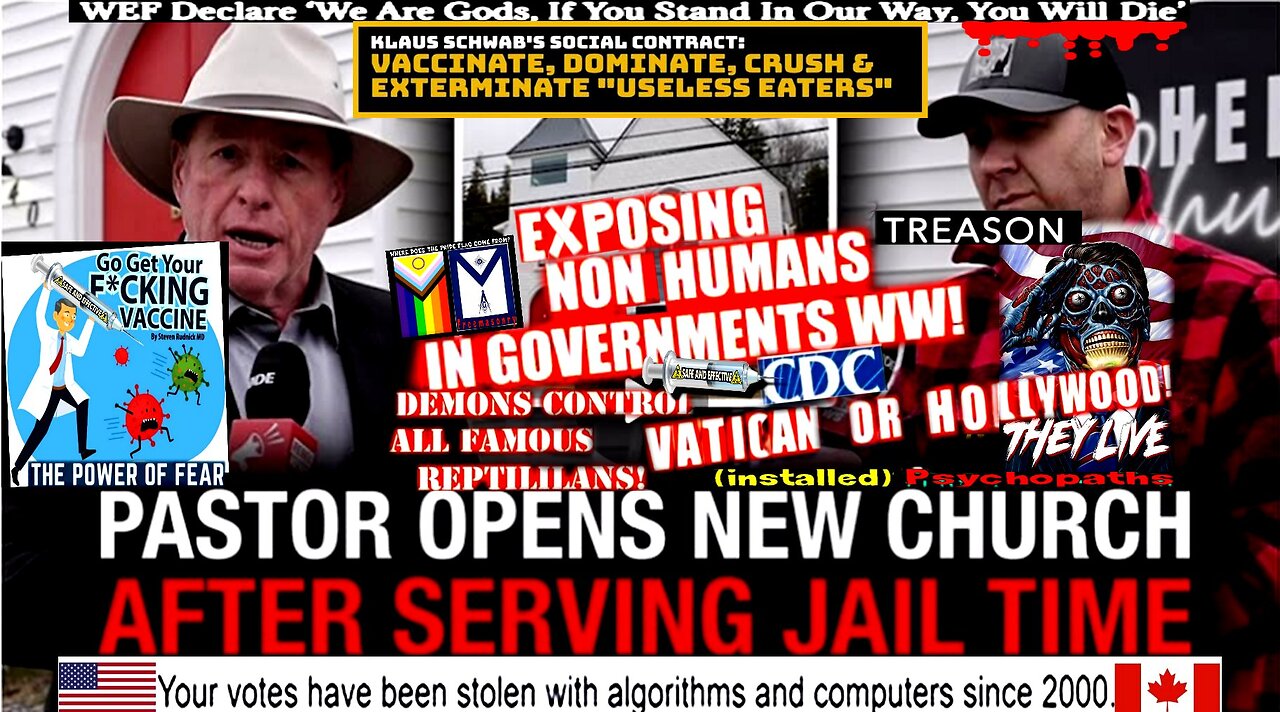 Defiant N.B. pastor speaks out ahead of pivotal federal election - (compilation version)