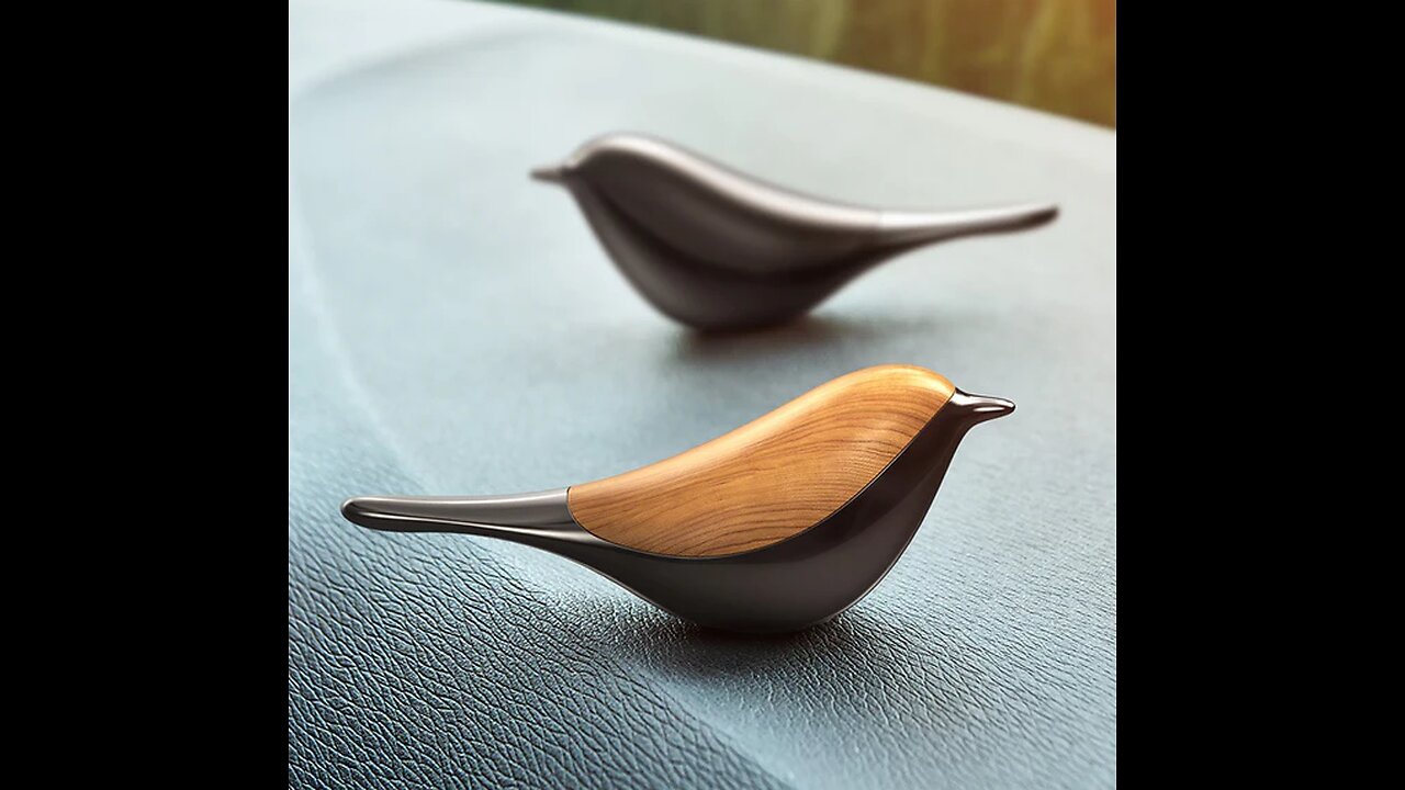 Cute Exquisite Car Air Freshener, with Magnetic Lid Design & 2 Refills, for Car, Bedroom, Office