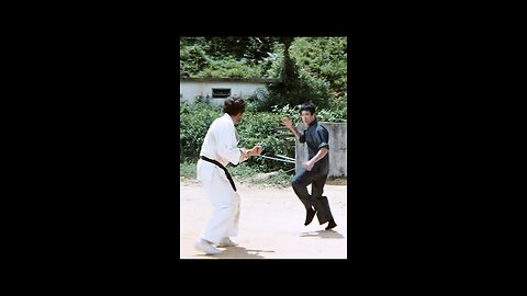 Cross kick Studio Films Bruce Lee way of the Dragon