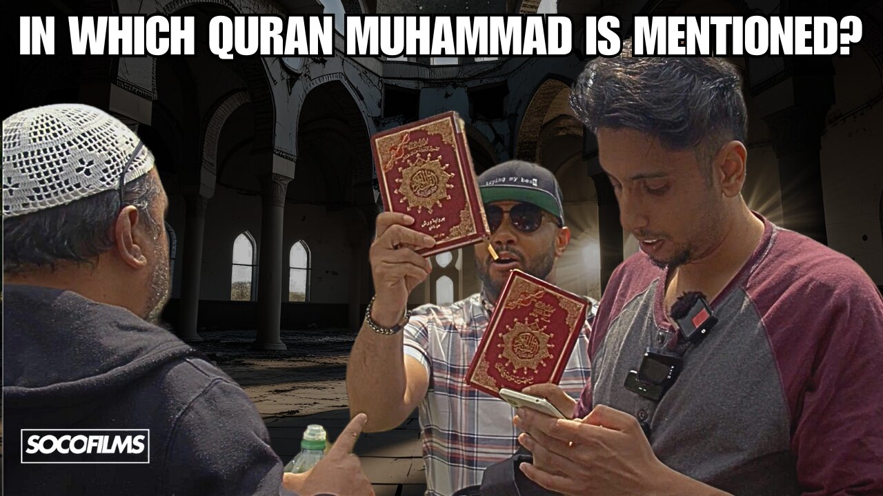 Muslim Debater Caught Lying About Muhammad in the Gospels | (Ish) | Speakers Corner