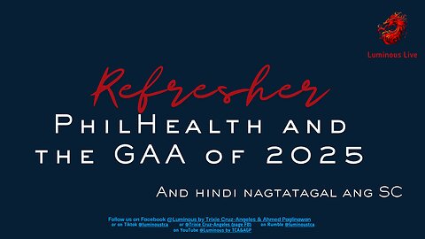 Refresher PhilHealth and budget 2025