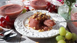 Easy Grape Pudding Recipe – A Balkan Dessert (No Refined Sugar)