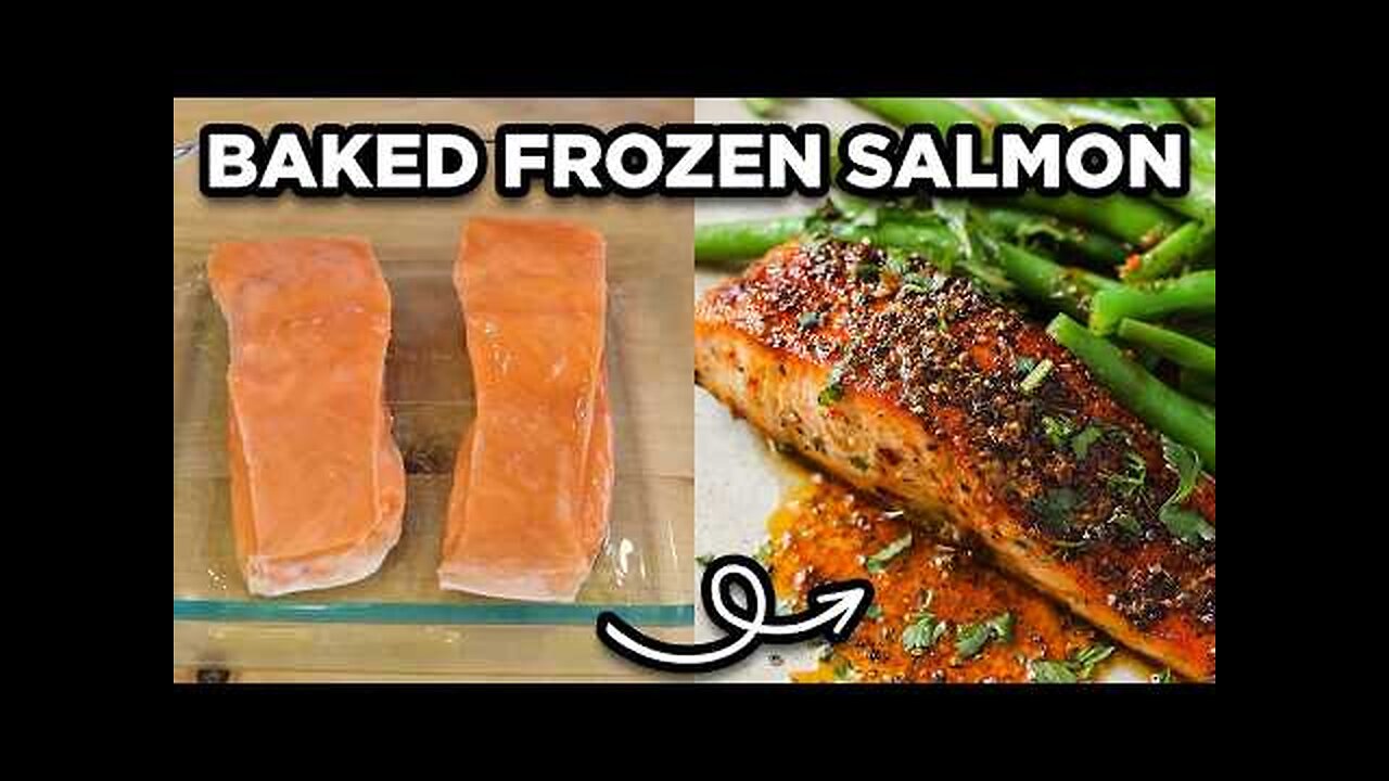 How to Bake Frozen Salmon | Beginner Friendly Recipe