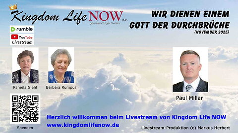 Wir dienen einem Gott der Durchbrüche - Paul Millar (November 2025)