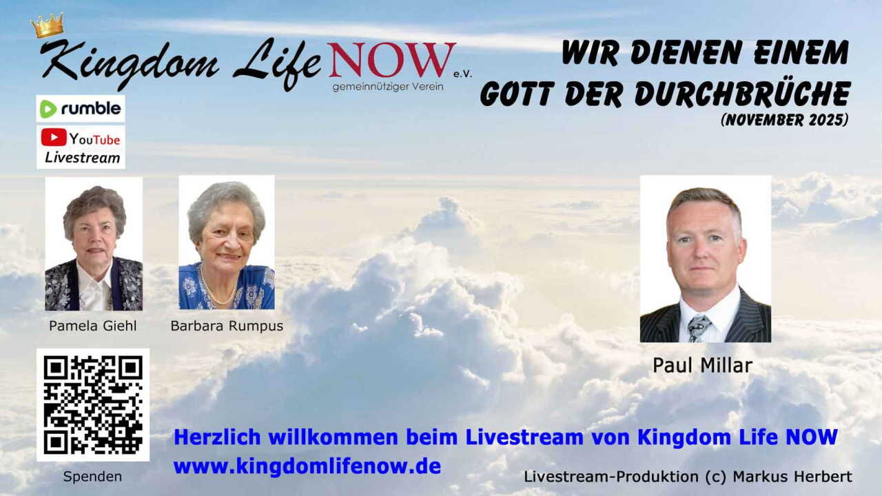 Wir dienen einem Gott der Durchbrüche - Paul Millar (November 2025)
