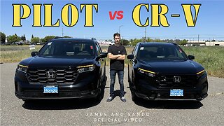 PILOT vs CR-V. 2025 Honda Pilot SPORT vs 2025 Honda CR-V SPORT