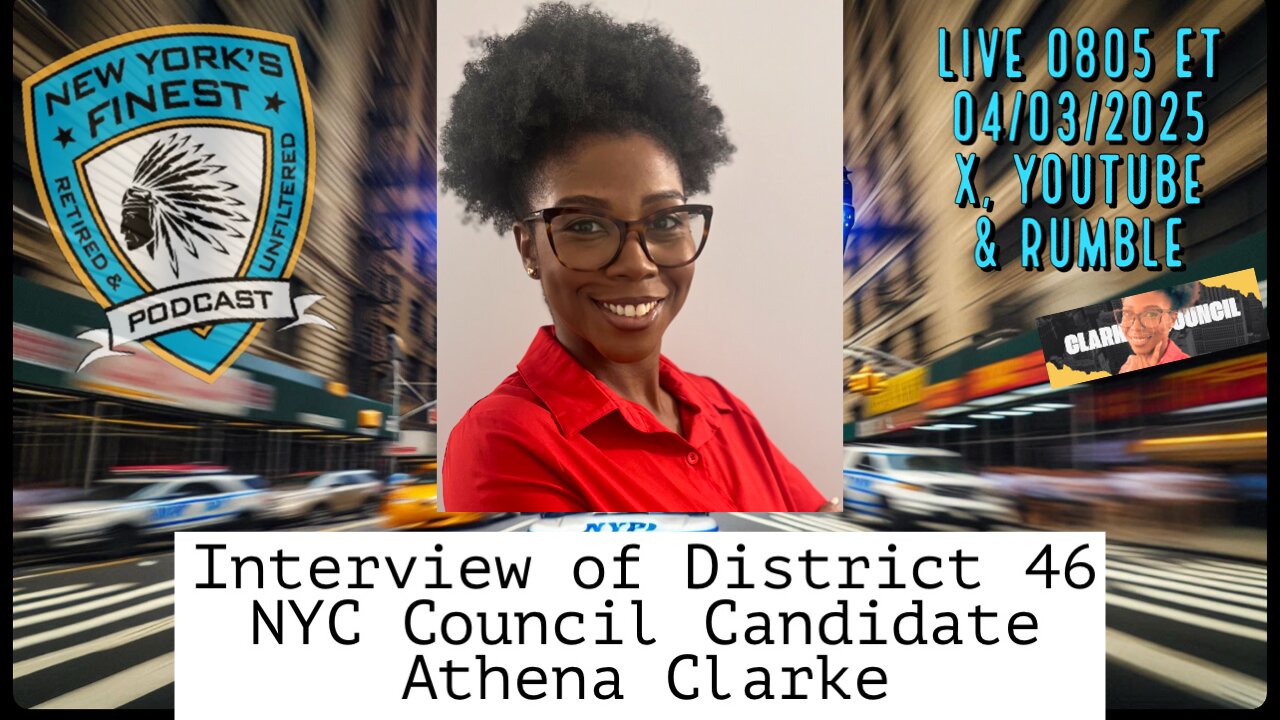 Interview of Athena Clarke - Candidate for NYC Council - District 46
