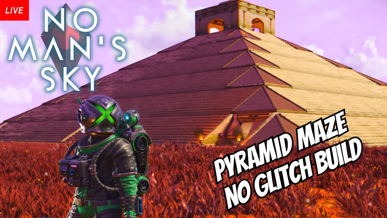 NO MAN'S SKY Build "AZTEK PYRIMID" pt2