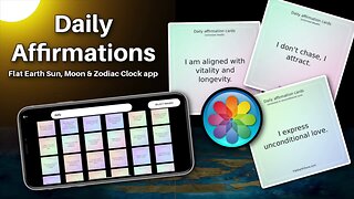 [Dec 29, 2025] Daily Affirmations [X@FlatEarthDaveX]