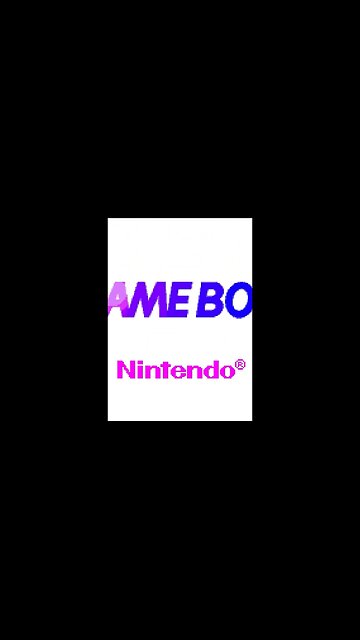 Game Boy Advance Startup Screen (2001) - Pure Nostalgia! 🌈🎮
