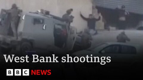Video shows Israeli forces shooting dead Palestinian prisoners in occupied West Bank | BBC News