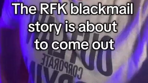 "Unveiling the RFK Jr Blackmail Saga: Recent Insights and Developments"