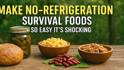 Make No-Refrigeration Survival Foods – So Easy It’s Shocking