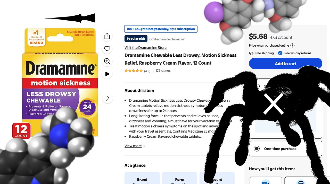 DCOMPOSEUR DRAMAMINE DCOMPOSED
