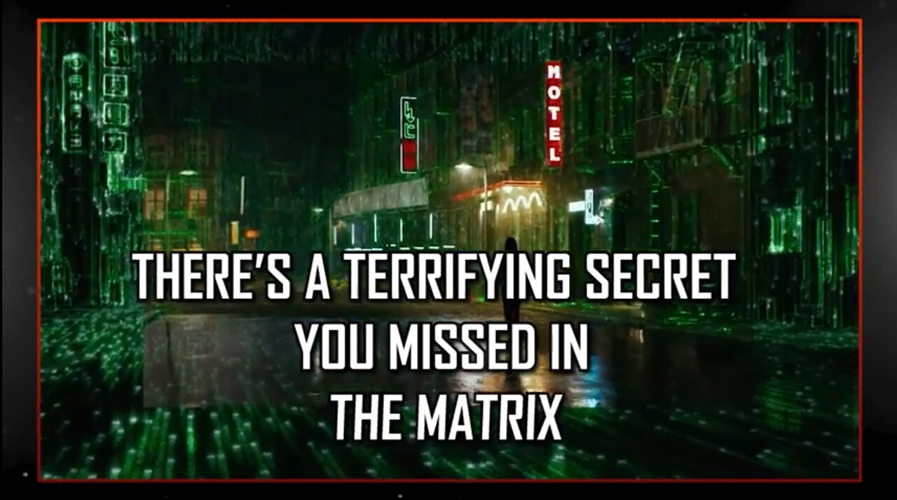 The Matrix | The Terrifying SECRET You Missed in the Matrix...
