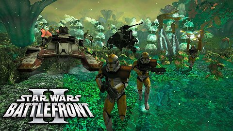 Star Wars Battlefront 2 Felucia is Absolutely Insane