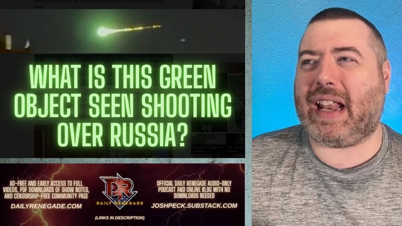 UFO, Wormwood Asteroid, or Russia’s Gog & Magog Chernobyl Missile? | DR Update