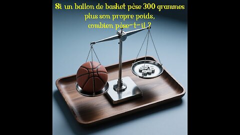 Poids d'un ballon de Basket
