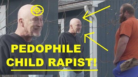 Another Sick Pedophile 70 Y/O Child Rapist Predator Caught For Second Time!