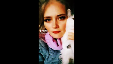 я с кошкой Кристиной