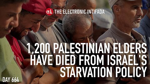 1,200 Palestinian elders have died from Israel's starvation policy, with Nora Barrows-Friedman
